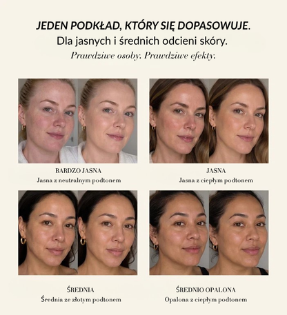 Podkład Dopasowujący Się Do Koloru Skóry 4w1